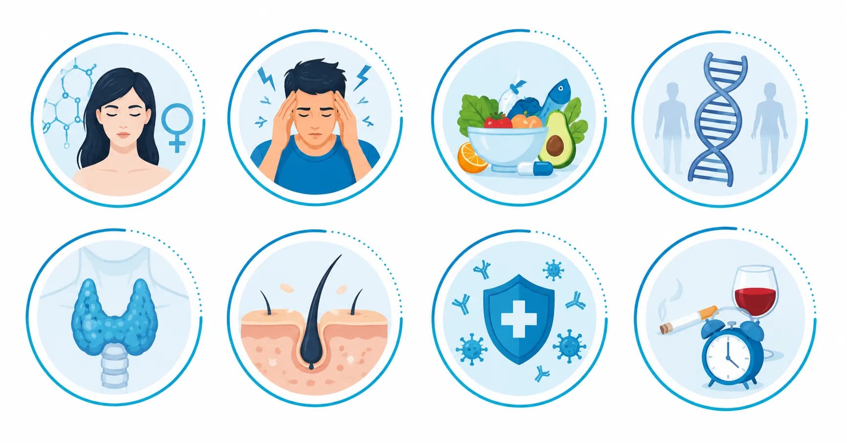 8 Common Causes of Hair Loss & What to Do About It